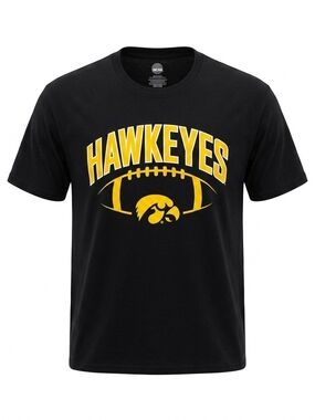 NCAA Iowa Hawkeyes Men's Football Graphic T-Shirt - Size Small